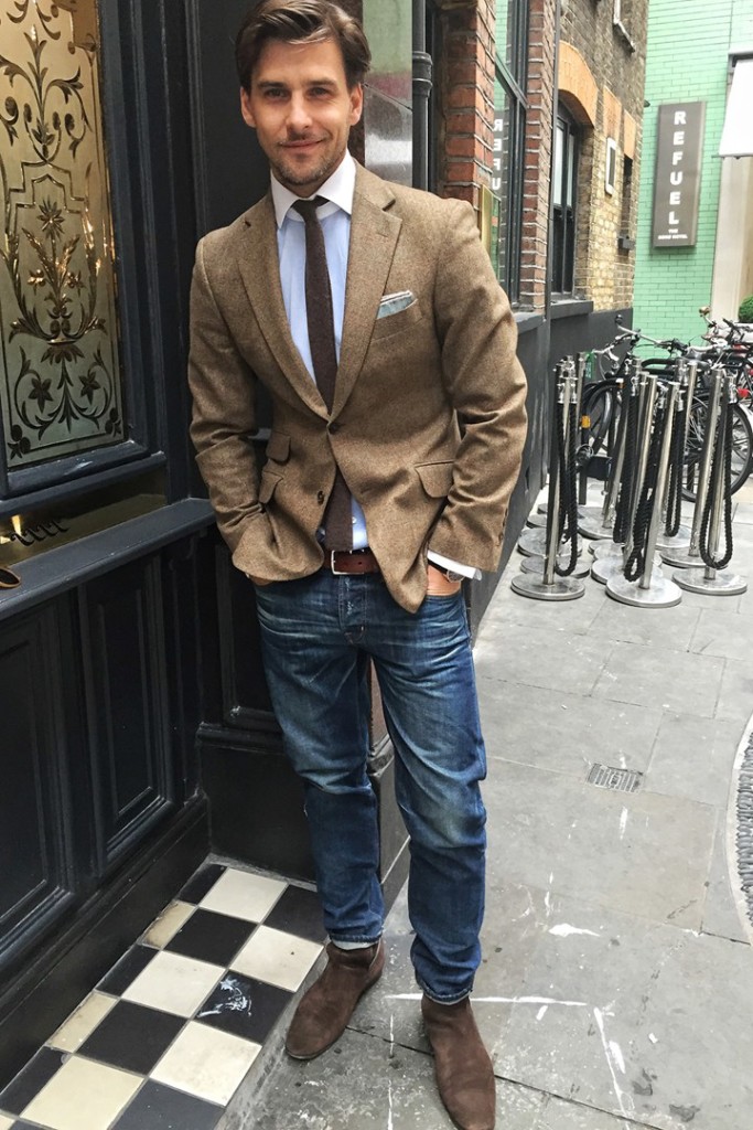 How to Wear Jeans and a Blazer for Men MiKADO