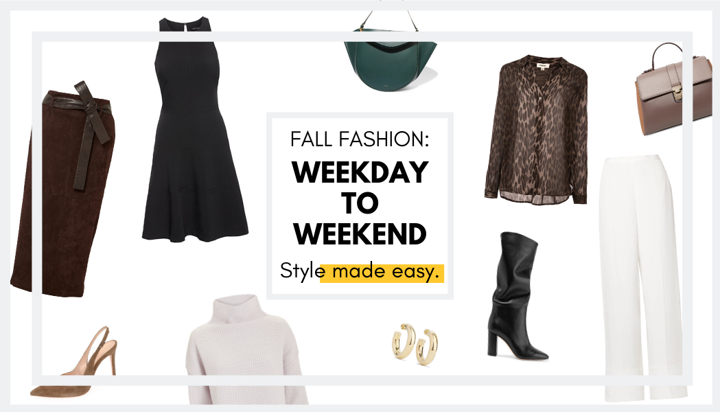 How to Easily Achieve Weekday to Weekend Style